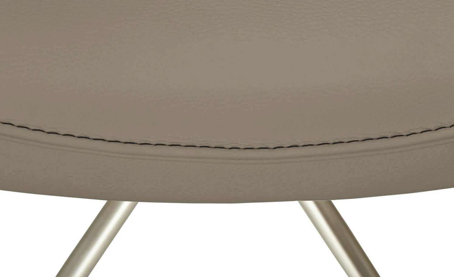 KOINOR Armlehnstuhl Dining System 1 | Nebbia (Taupe) / Kontrastnaht Dunkelbraun – Bild 6