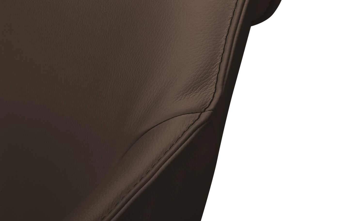 KOINOR Armlehnstuhl Dining System 1 | Bruna (Braun) / Kontrastnaht Schwarz – Bild 6