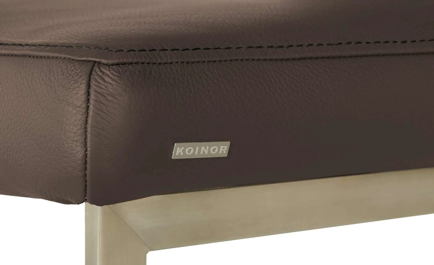 KOINOR Leder-Schwingstuhl Sqare | Bruna (Braun) – Bild 7