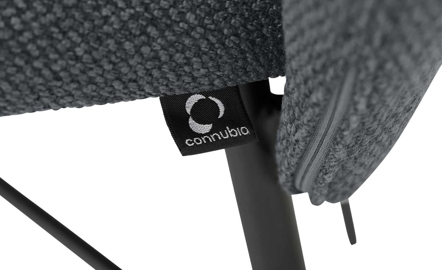 Connubia Polsterstuhl Sibilla soft | Black (Schwarz) – Bild 5