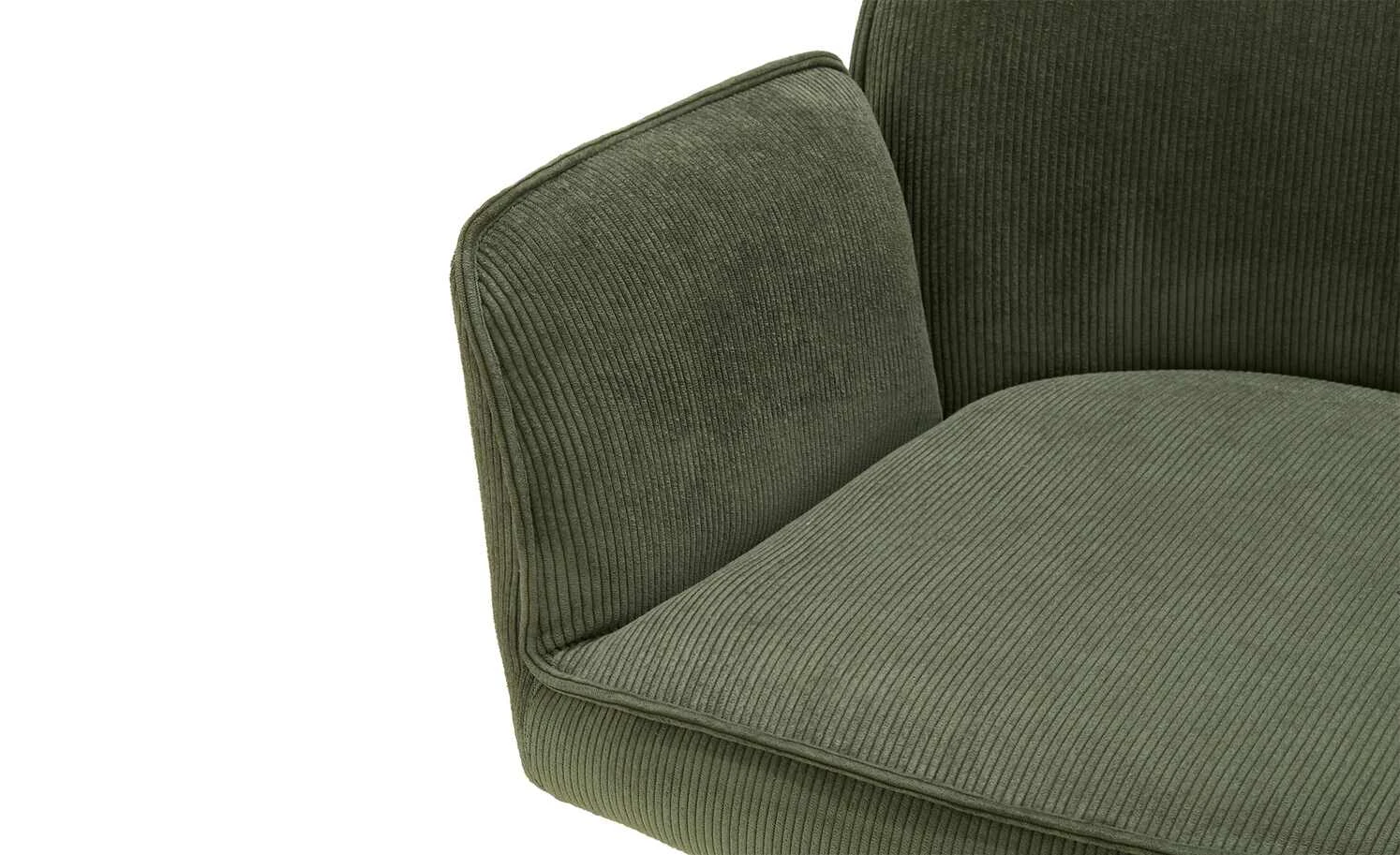 uno Armlehnstuhl drehbar Lotte | Olive (Grün) – Bild 6