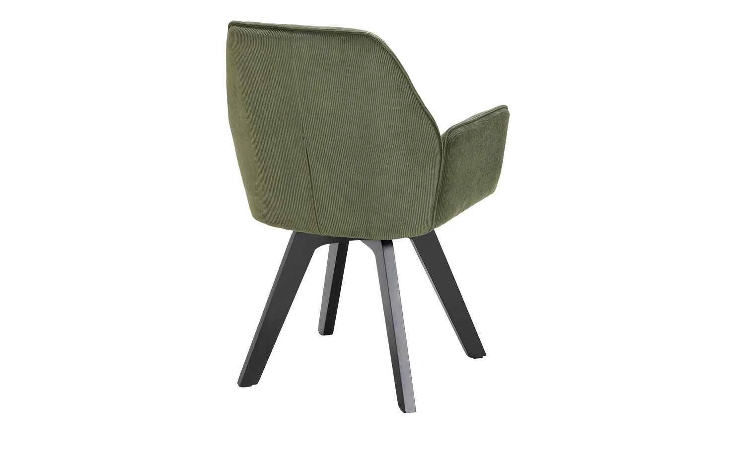 uno Armlehnstuhl drehbar Lotte | Olive (Grün) – Bild 10