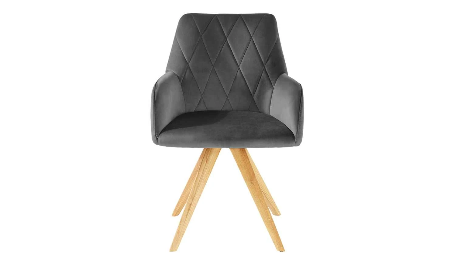 Woodford Polsterstuhl mit Armlehne Bristol | Grau Eiche Ja – Bild 8