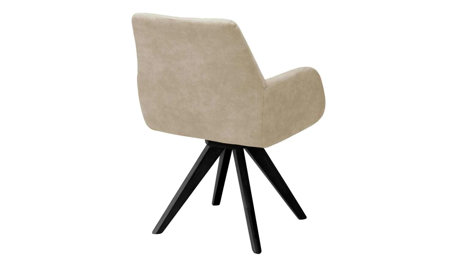 Woodford Polsterstuhl mit Armlehne Bristol | Sand (Beige) Schwarz Ja – Bild 2