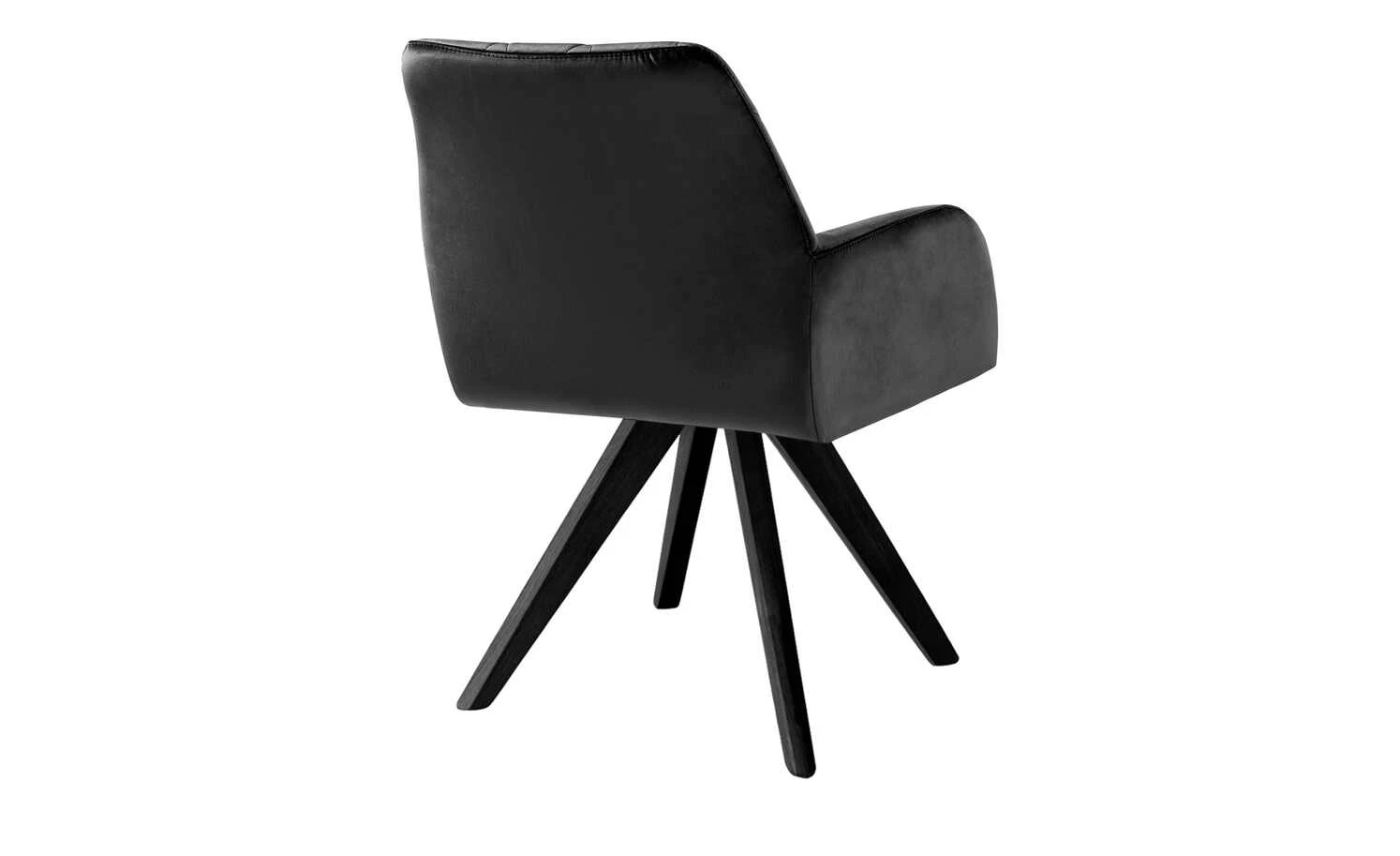 Woodford Polsterstuhl mit Armlehne Bristol | Schwarz Schwarz Ja – Bild 6