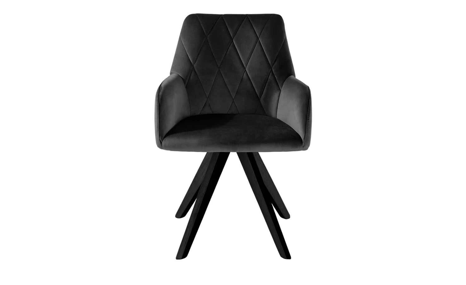 Woodford Polsterstuhl mit Armlehne Bristol | Schwarz Schwarz Ja – Bild 8