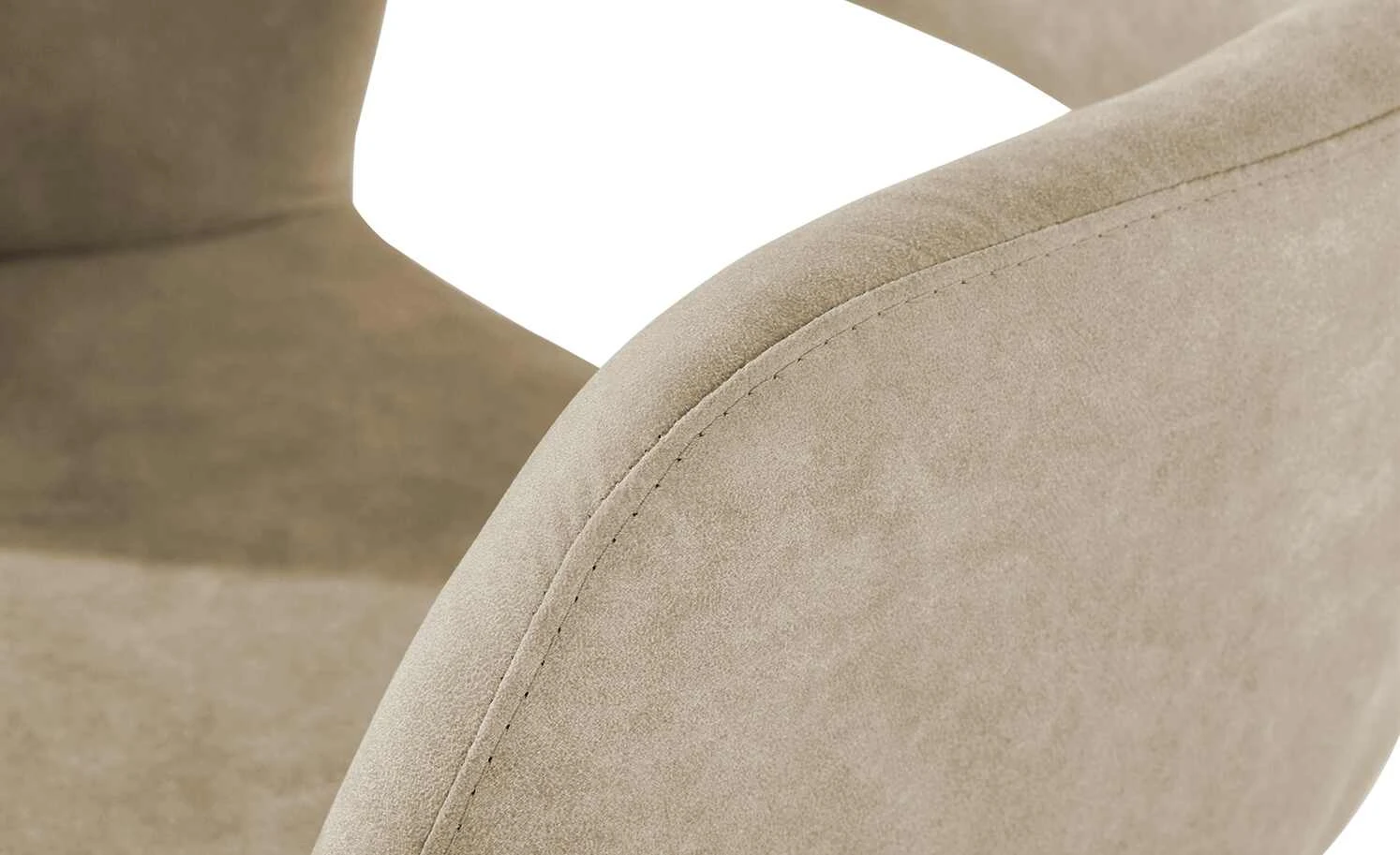 Woodford Polsterstuhl mit Armlehne Berlin | Sand (Beige) Schwarz Ja – Bild 7