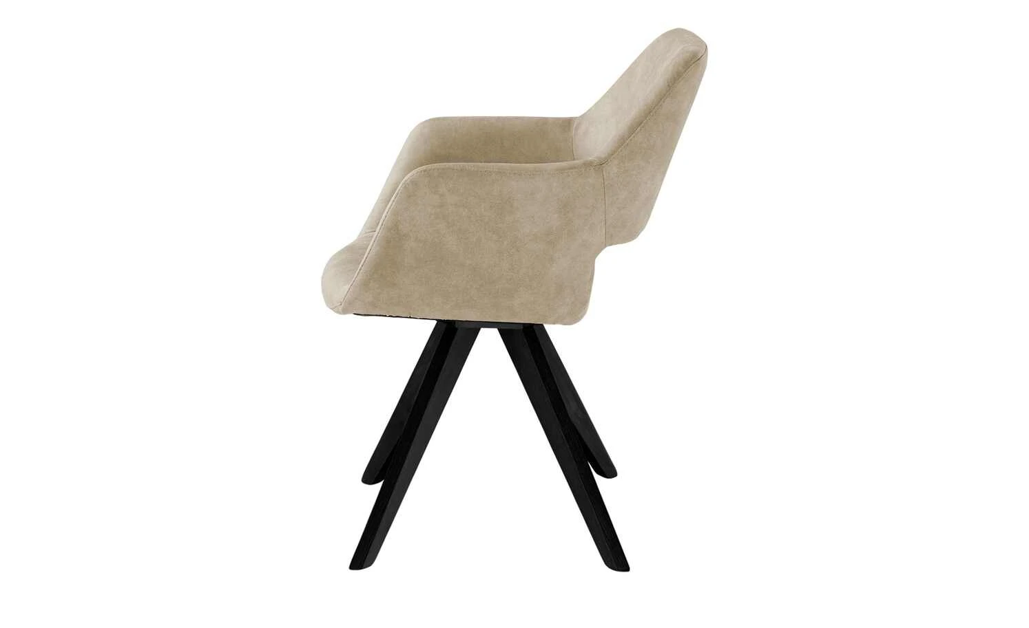 Woodford Polsterstuhl mit Armlehne Berlin | Sand (Beige) Schwarz Ja – Bild 8