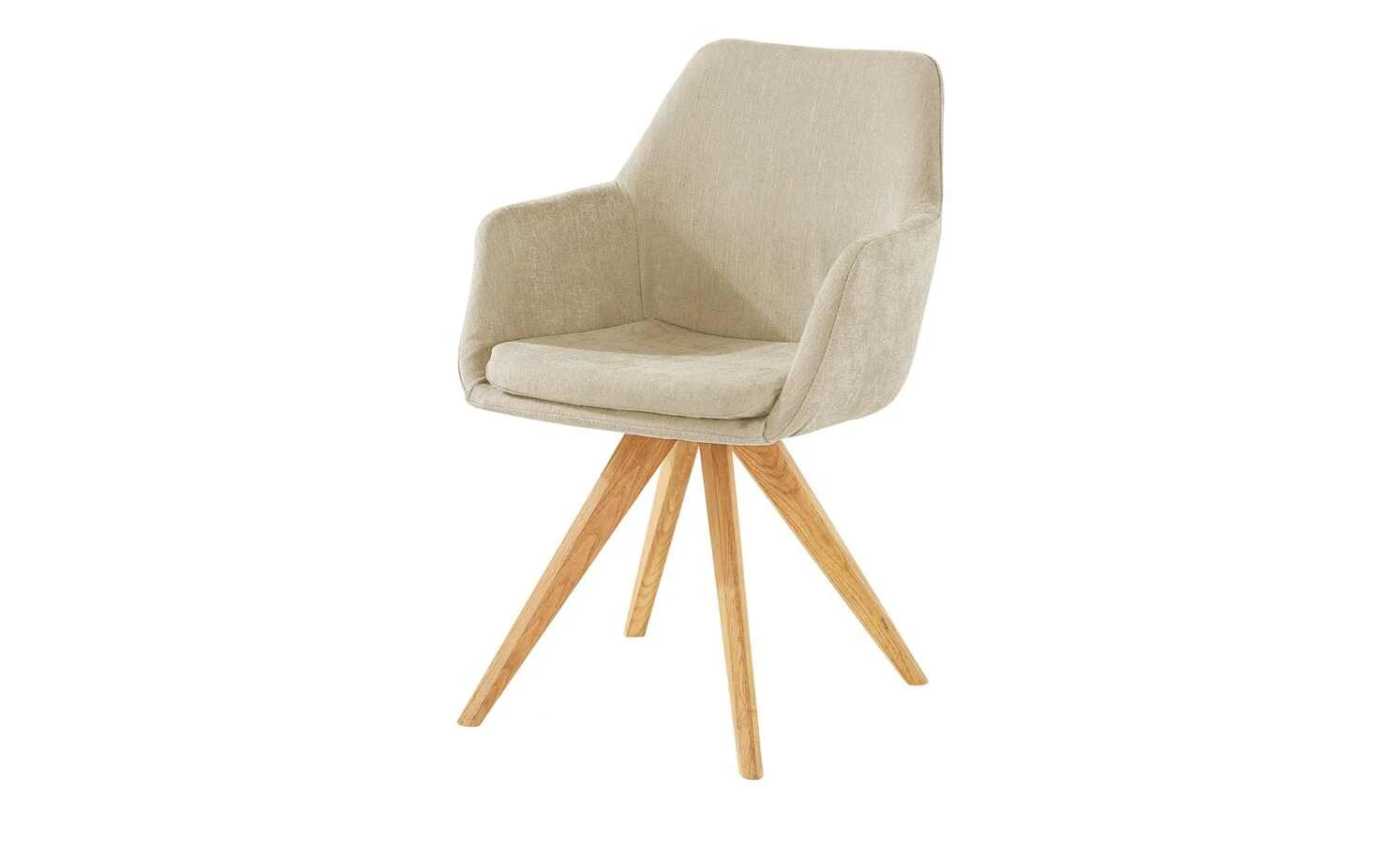 Woodford Polsterstuhl mit Armlehne Helsinki | Creme Nein Eiche