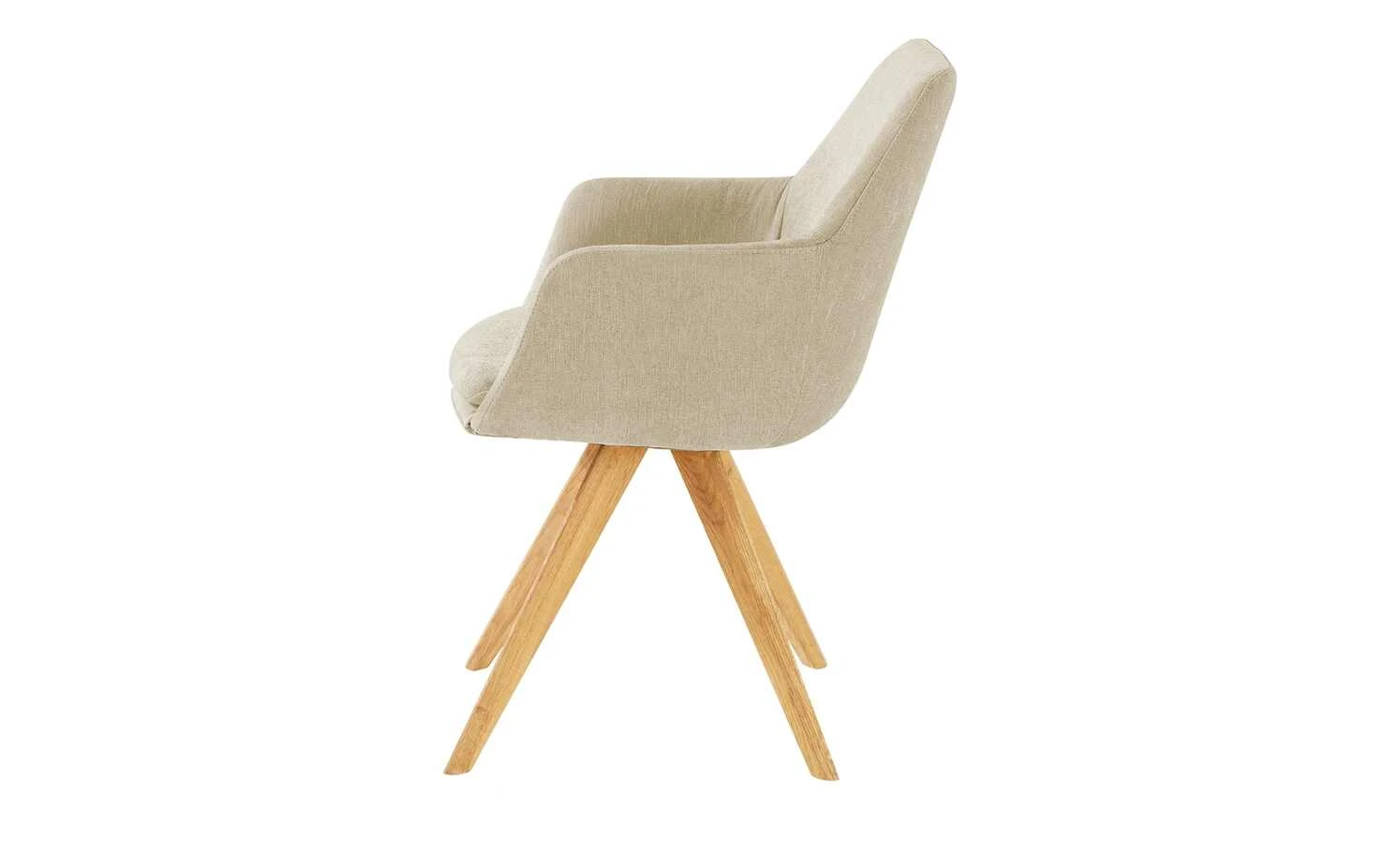 Woodford Polsterstuhl mit Armlehne Helsinki | Creme Nein Eiche – Bild 8