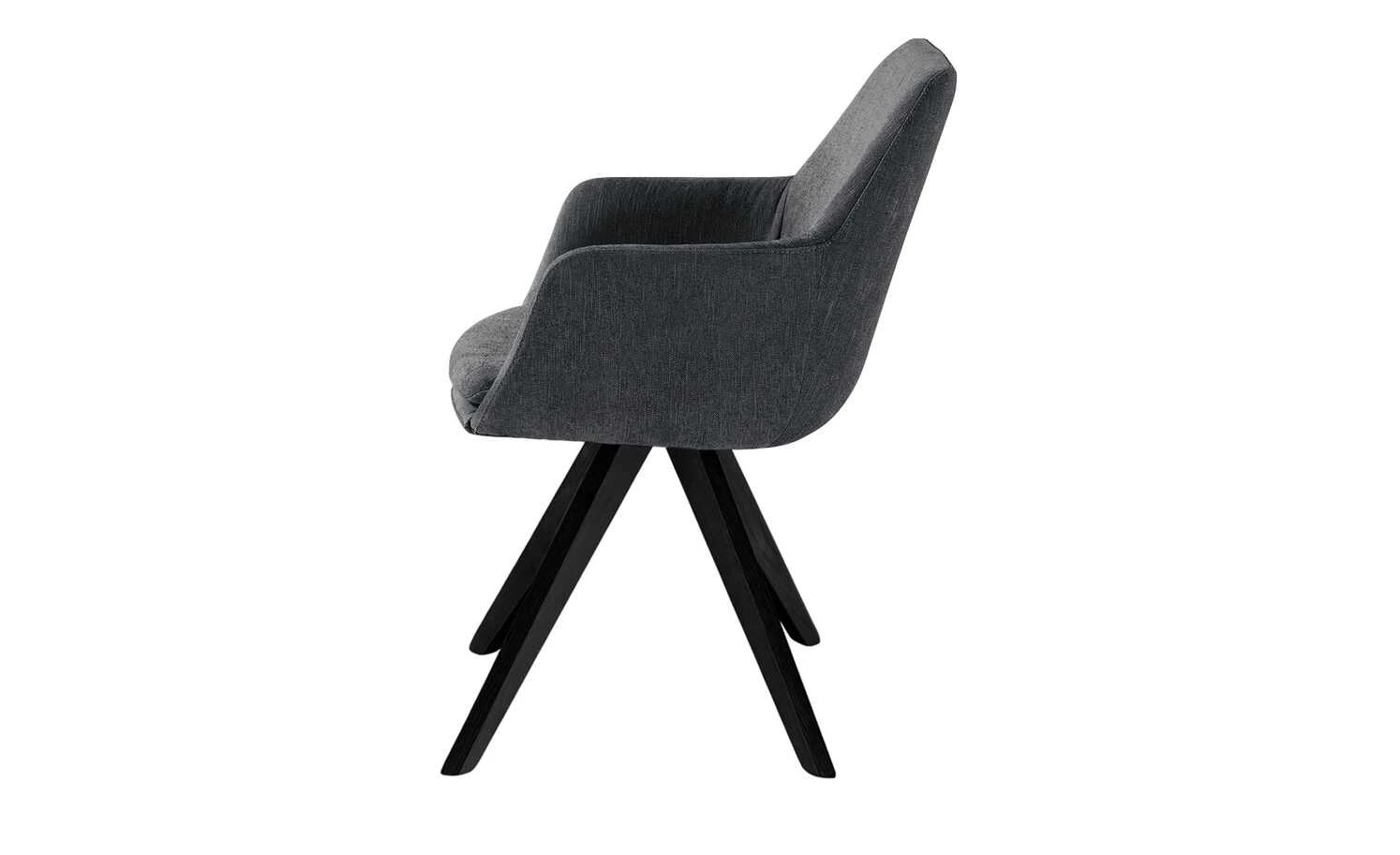 Woodford Polsterstuhl mit Armlehne Helsinki | Schwarz Nein Schwarz – Bild 8
