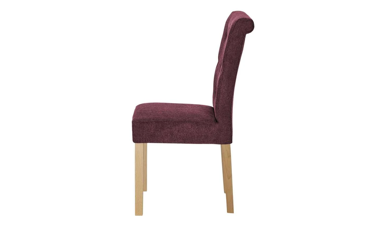 Woodford 2er Set Polsterstuhl Messena | Bordeaux Buche – Bild 7