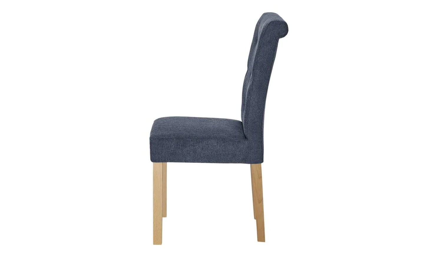 Woodford 2er Set Polsterstuhl Messena | Nachtblau Buche – Bild 10