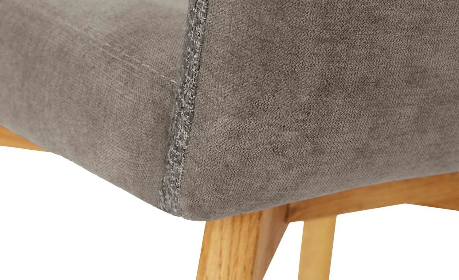 Woodford 2er Set Polsterstuhl Menda | Cappuccino Wildeiche Nein Nein – Bild 8