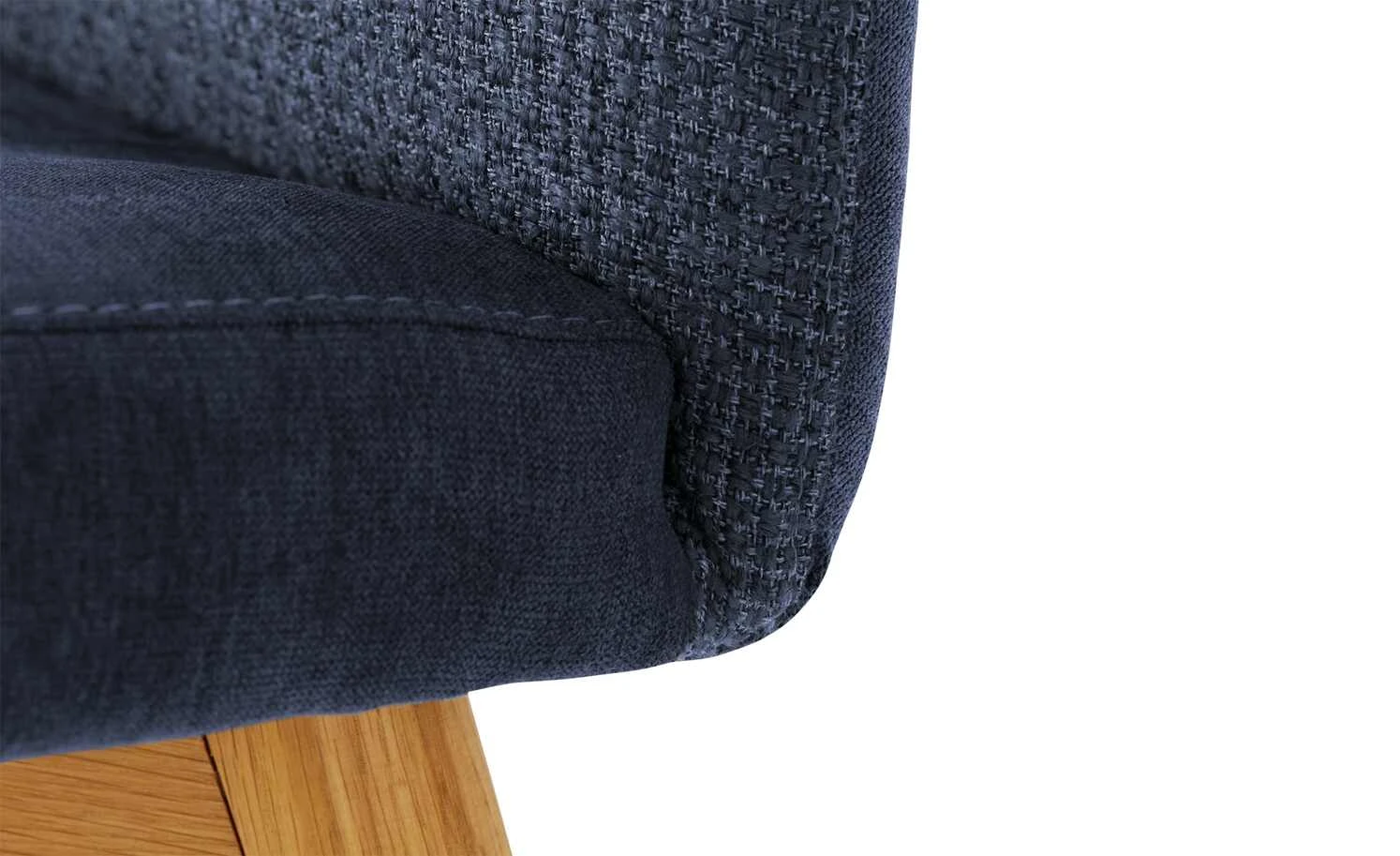 Woodford 2er Set Polsterstuhl Menda | Nachtblau Wildeiche Nein Nein – Bild 11