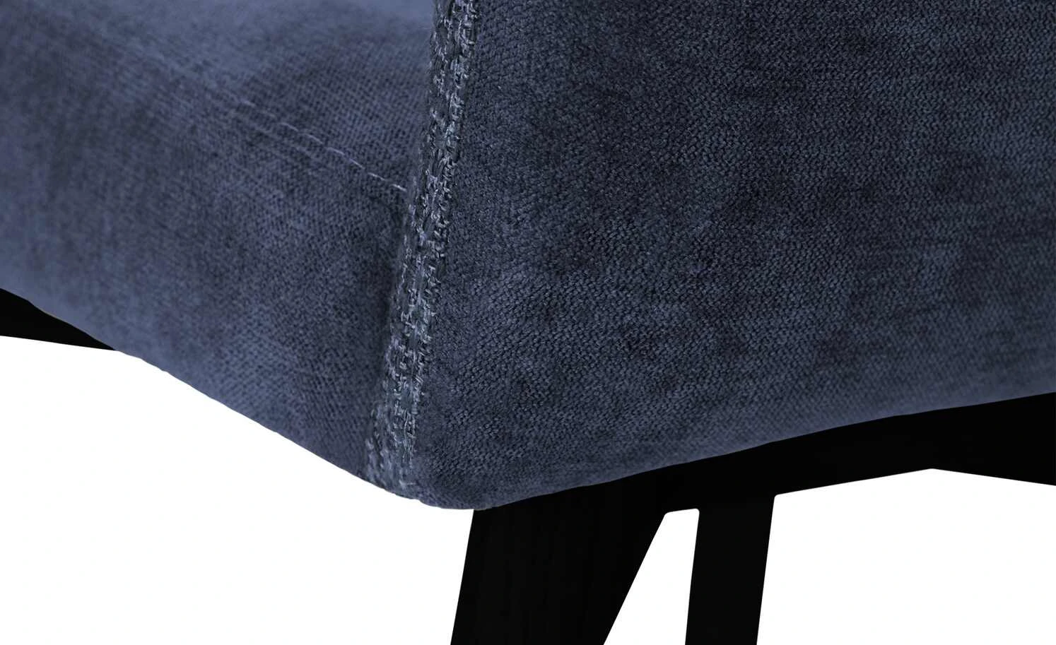 Woodford 2er Set Polsterstuhl Menda | Nachtblau Schwarz Nein Nein – Bild 5