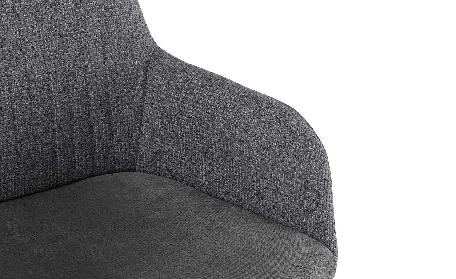 Woodford Polsterstuhl Menda | Anthrazit Wildeiche Ja Nein – Bild 7