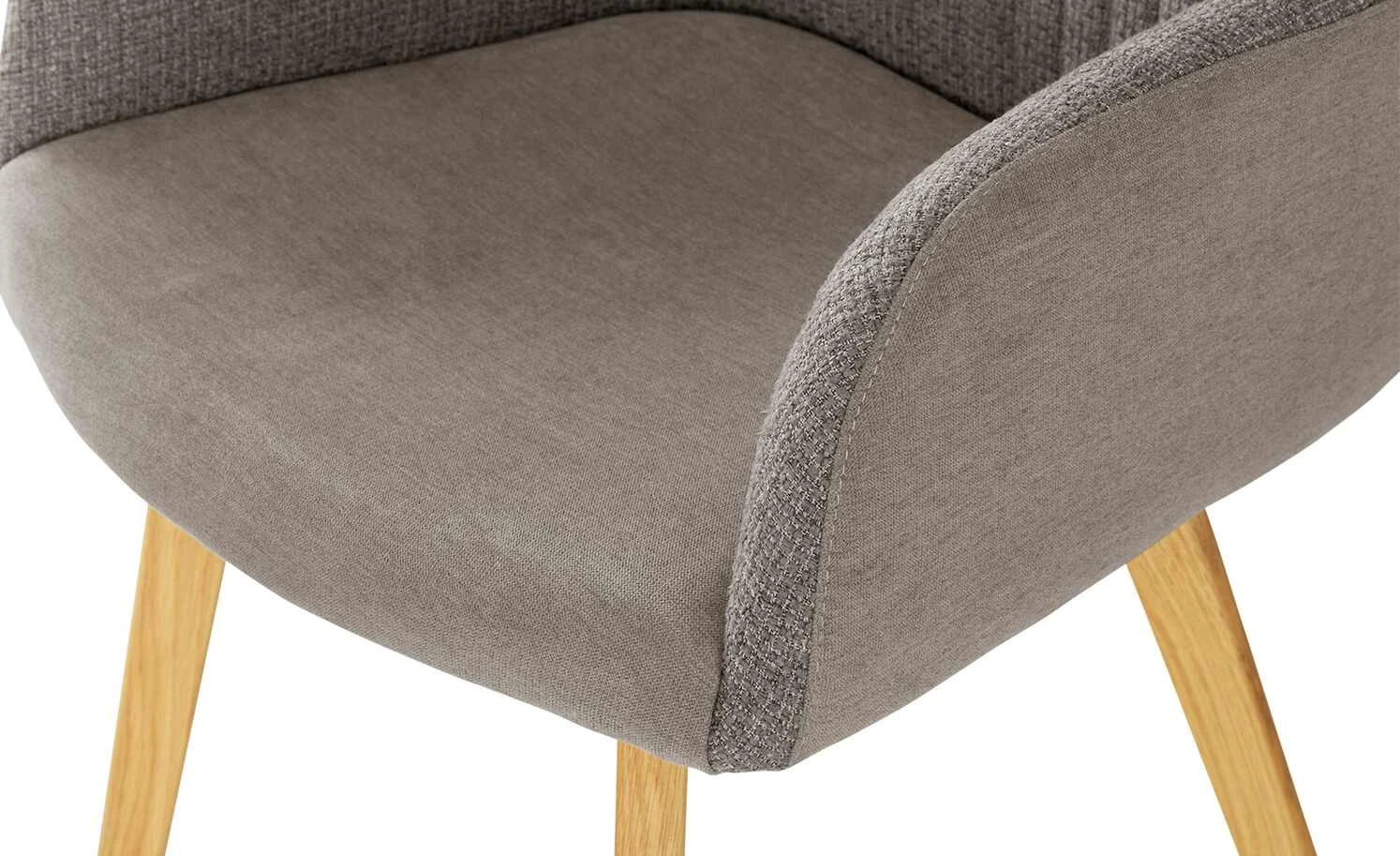 Woodford Polsterstuhl Menda | Cappuccino Wildeiche Ja Nein – Bild 8