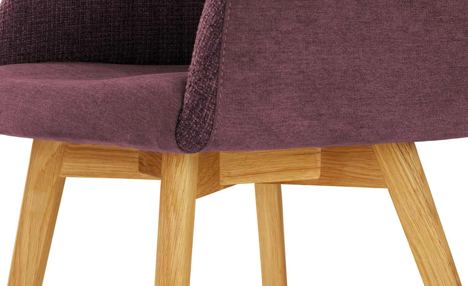 Woodford Polsterstuhl Menda | Bordeaux Wildeiche Ja Nein – Bild 7