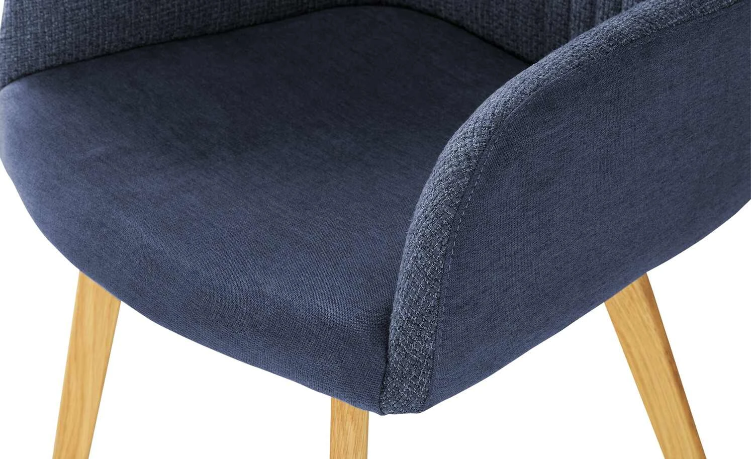 Woodford Polsterstuhl Menda | Nachtblau Wildeiche Ja Nein – Bild 6