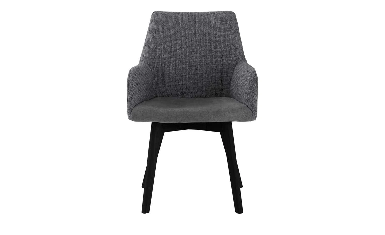 Woodford Polsterstuhl Menda | Anthrazit Schwarz Ja Nein – Bild 3
