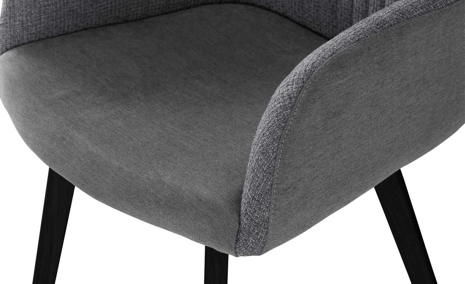Woodford Polsterstuhl Menda | Anthrazit Schwarz Ja Nein – Bild 7