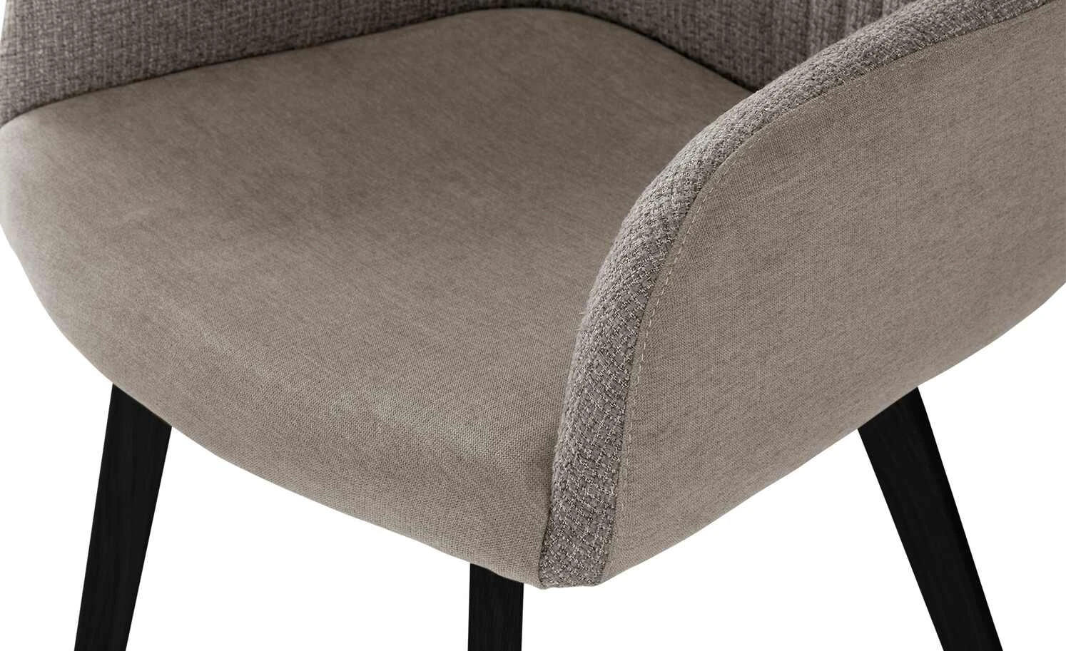 Woodford Polsterstuhl Menda | Cappuccino Schwarz Ja Nein – Bild 5