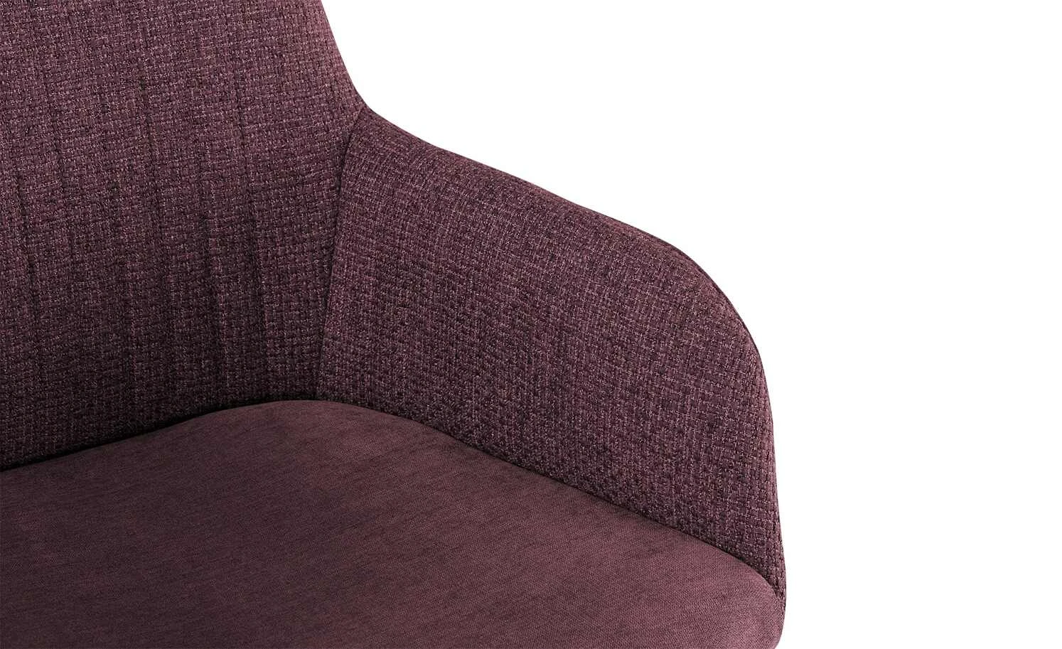 Woodford Polsterstuhl Menda | Bordeaux Schwarz Ja Nein – Bild 12