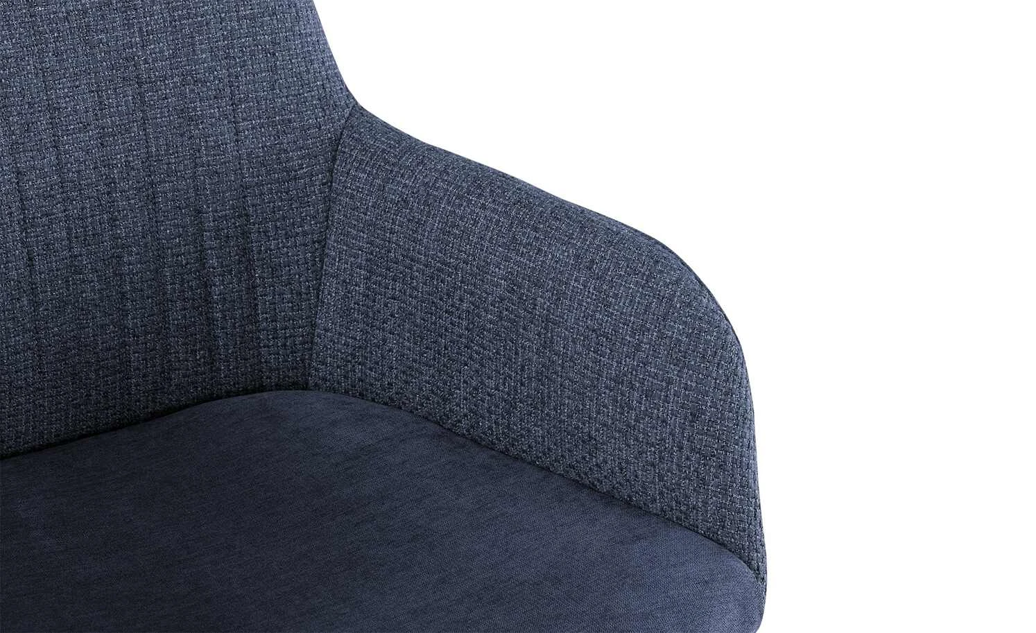 Woodford Polsterstuhl Menda | Nachtblau Schwarz Ja Nein – Bild 10
