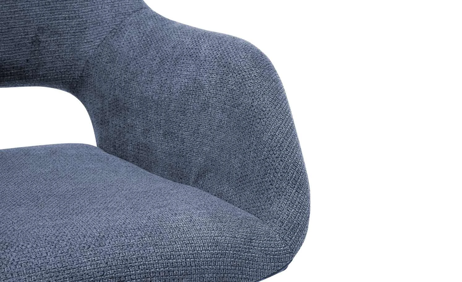 Woodford Polsterstuhl Lucina | Blau Schwarz Nein – Bild 5