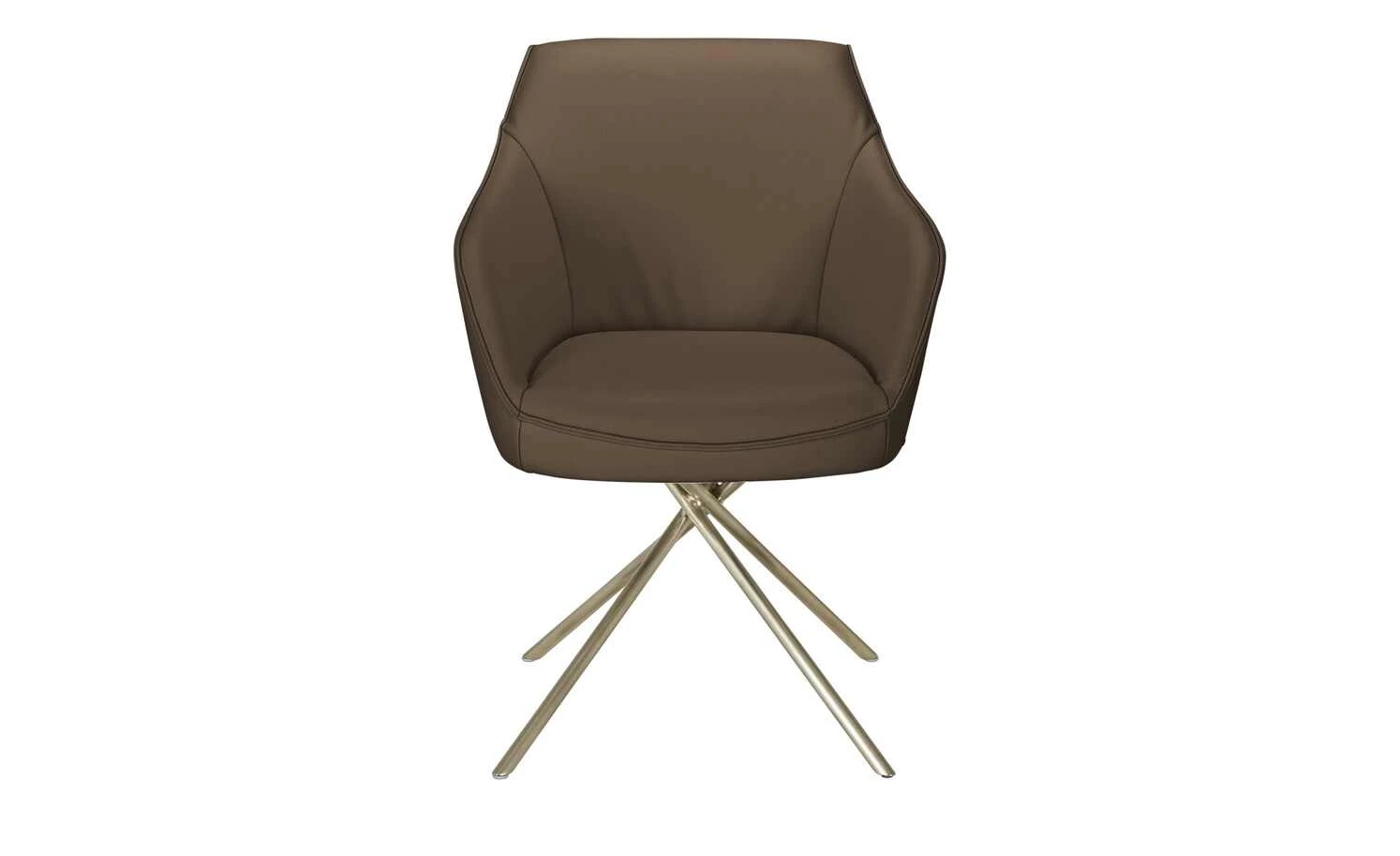 KOINOR Armlehnstuhl Dining System 1 | Fango (Hellbraun) / Kontrastnaht Schwarz – Bild 11