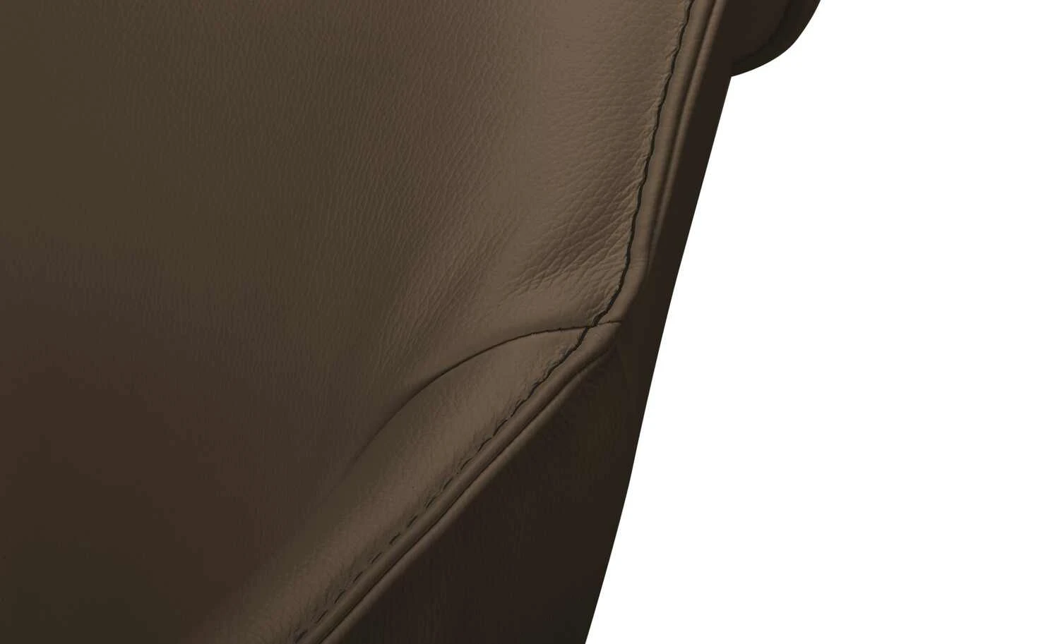 KOINOR Armlehnstuhl Dining System 1 | Fango (Hellbraun) / Kontrastnaht Schwarz – Bild 8