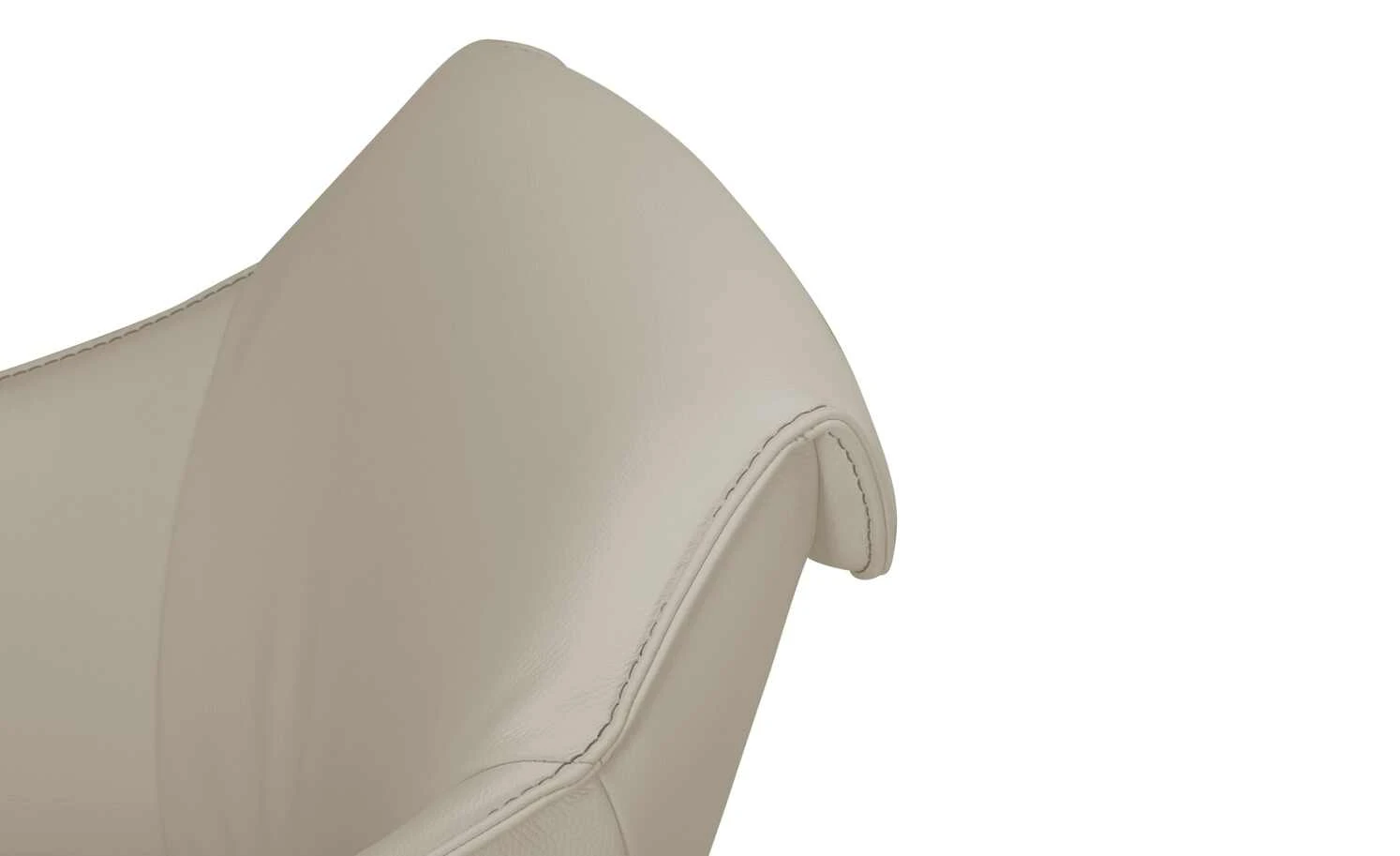 KOINOR Armlehnstuhl Dining System 1 | Perla (Hellbeige) / Kontrastnaht Beige – Bild 7