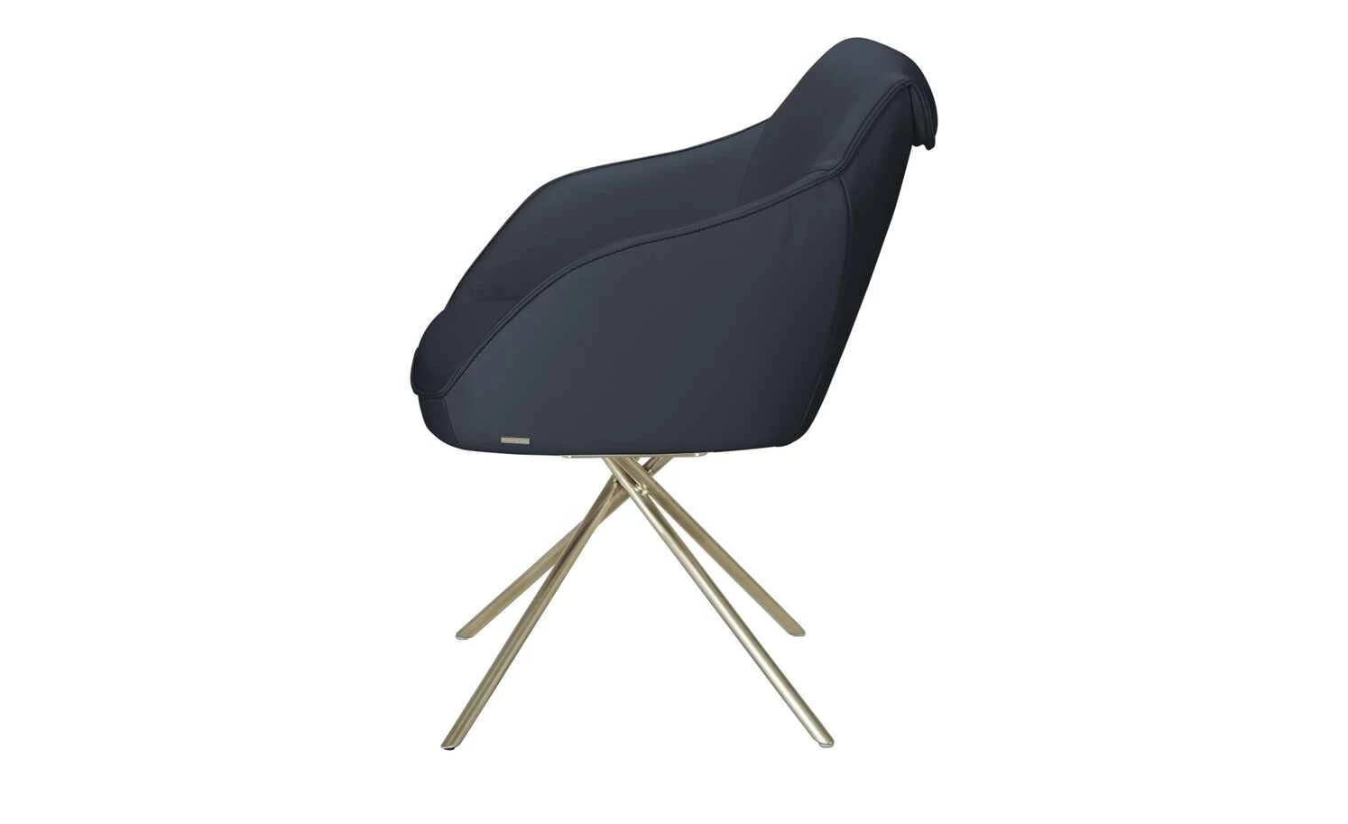 KOINOR Armlehnstuhl Dining System 1 | Safir (Dunkelblau) / Kontrastnaht Schwarz – Bild 10