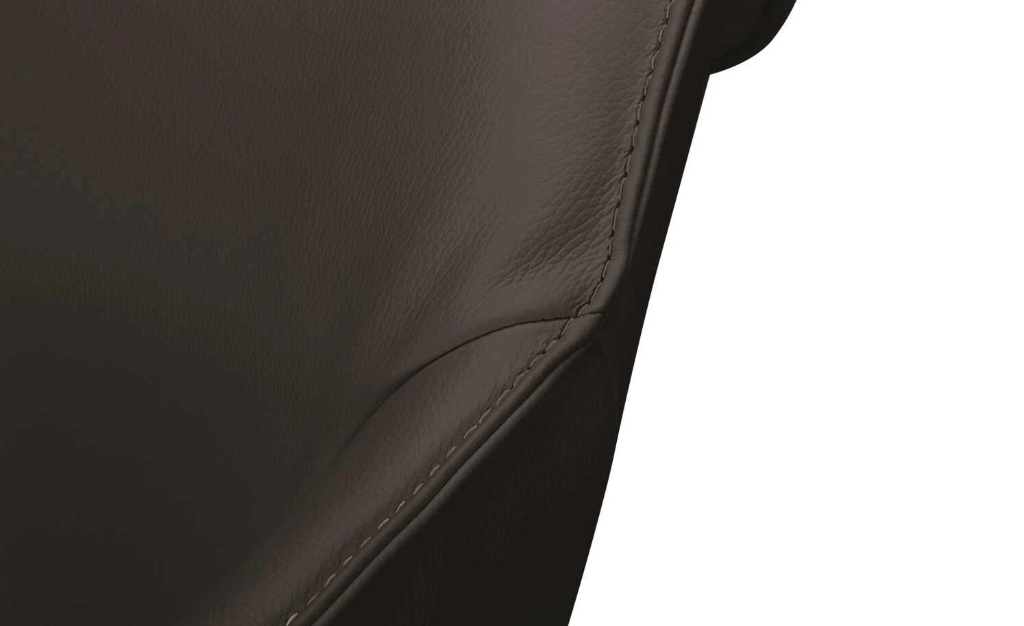 KOINOR Armlehnstuhl Dining System 1 | Moretto (Dunkelbraun) / Kontrastnaht Beige – Bild 7