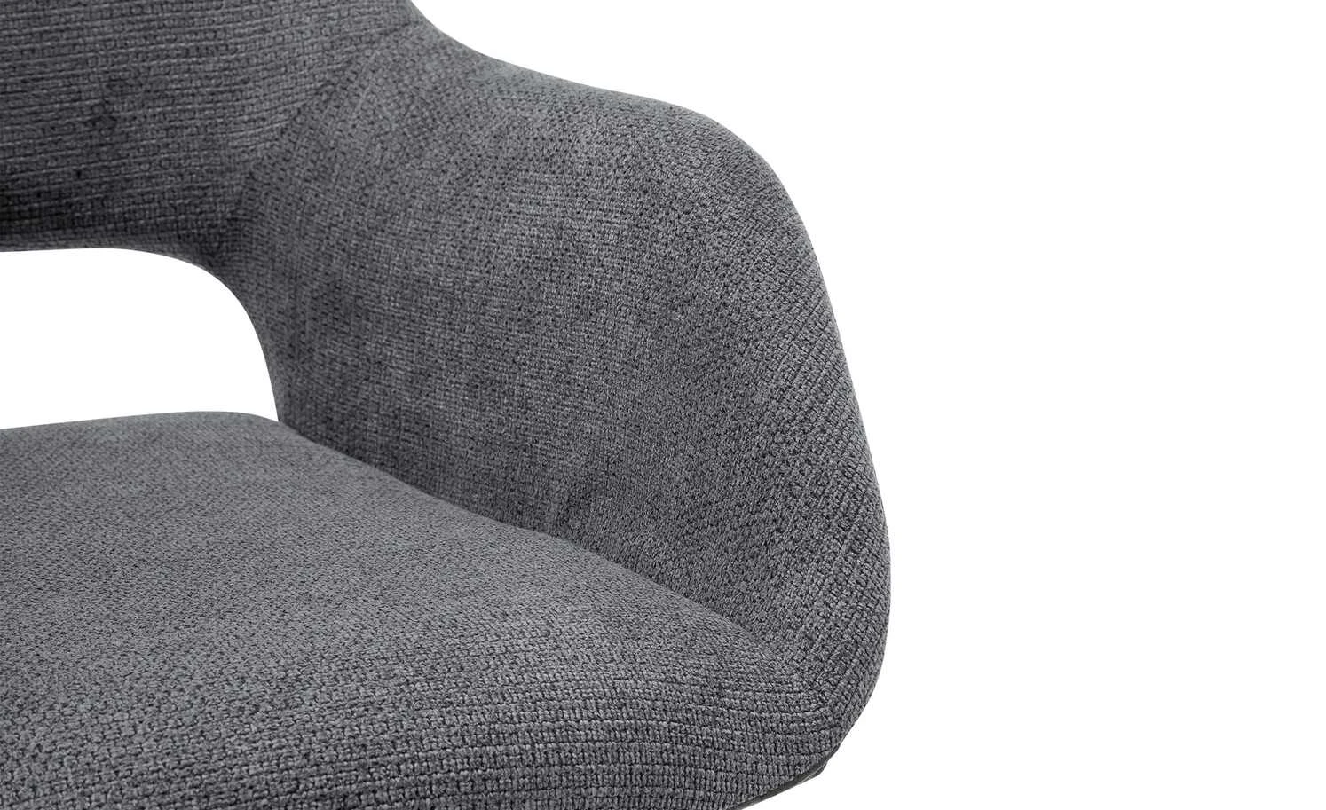 Woodford Polsterstuhl Lucina | Anthrazit Wildeiche Nein – Bild 4