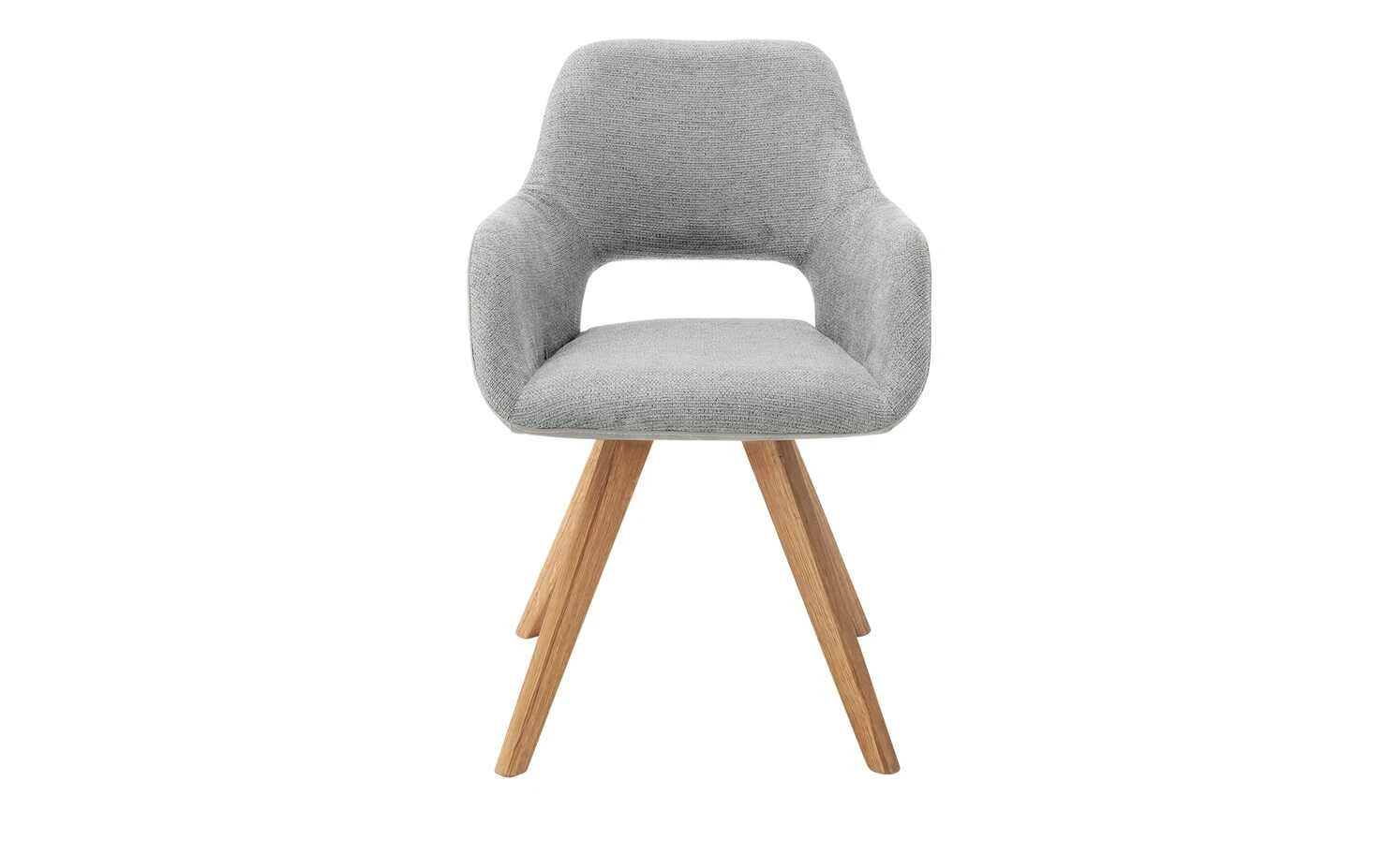 Woodford Polsterstuhl Lucina | Hellgrau Wildeiche Nein – Bild 2