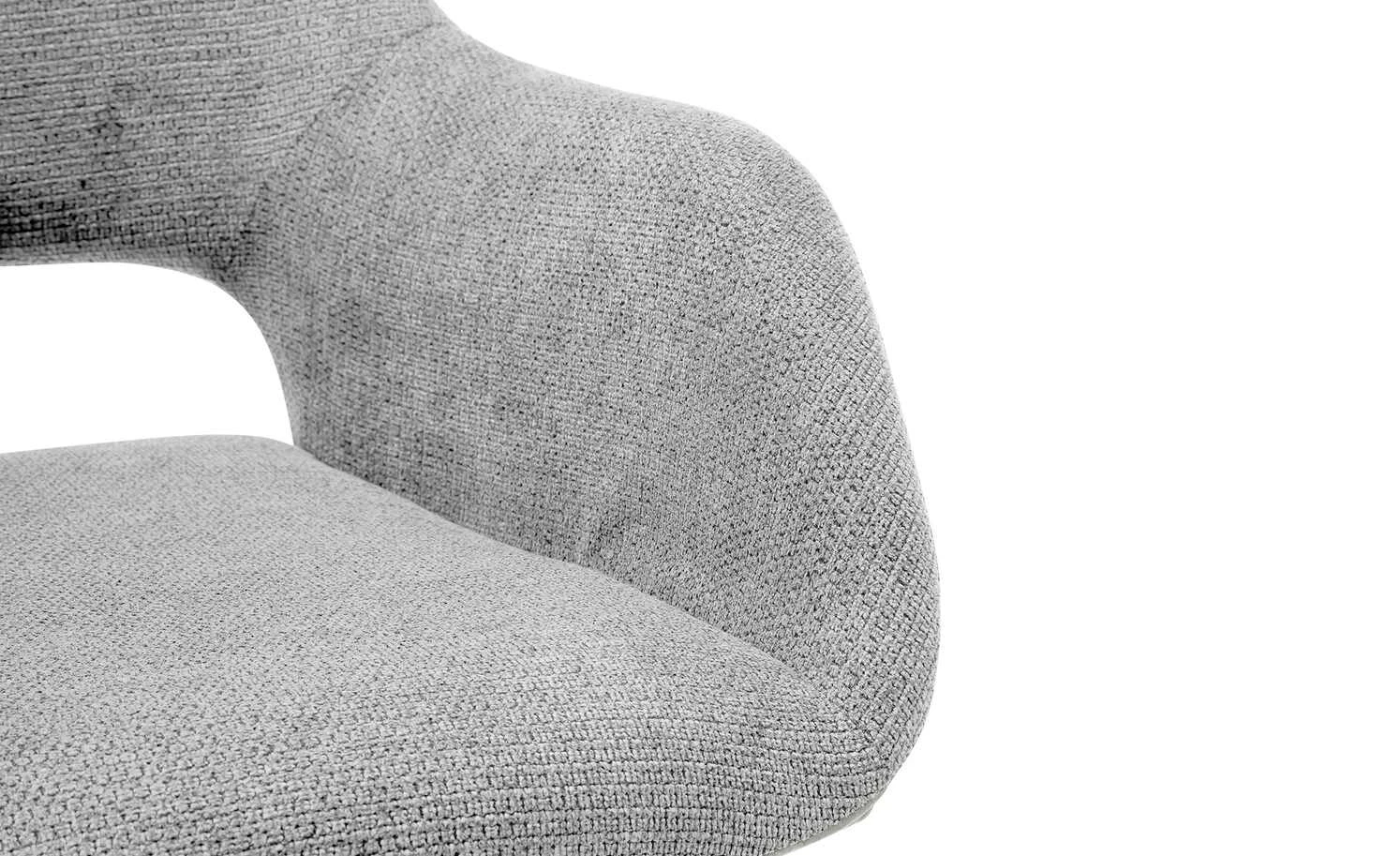 Woodford Polsterstuhl Lucina | Hellgrau Wildeiche Nein – Bild 5