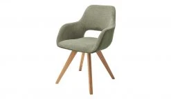 Woodford Polsterstuhl Lucina | Grün Wildeiche Nein