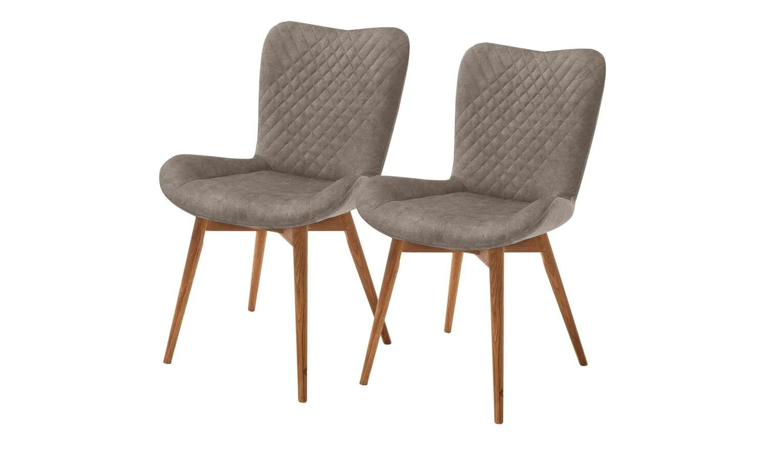 Gray & Jones 2er Set Polsterstuhl Tierra Fuego Two | Cappuccino Wildeiche Nein – Bild 3