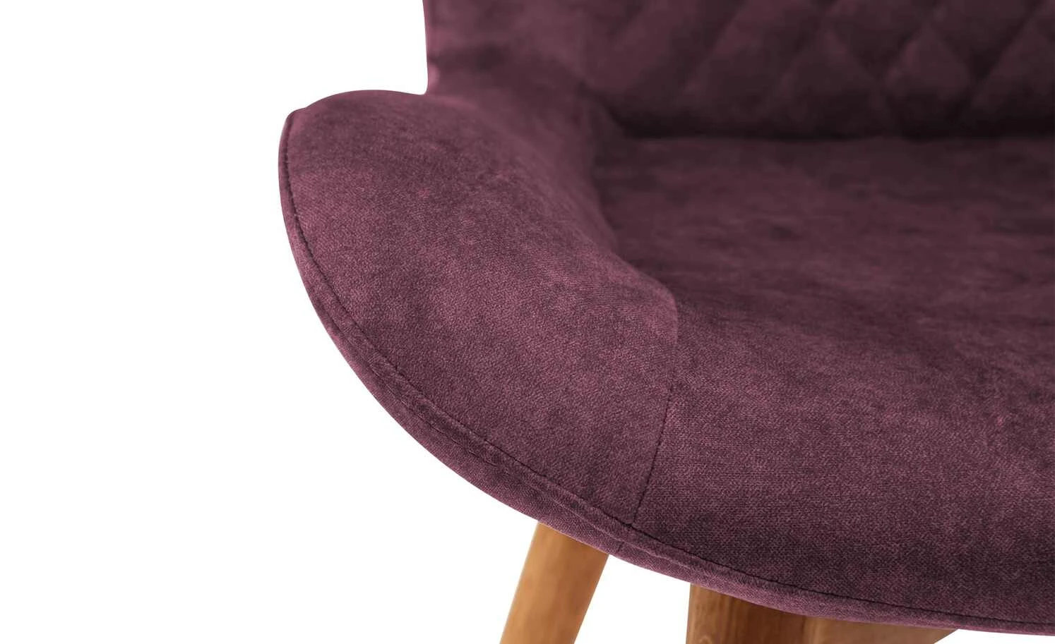 Gray & Jones 2er Set Polsterstuhl Tierra Fuego Two | Bordeaux Wildeiche Nein – Bild 4