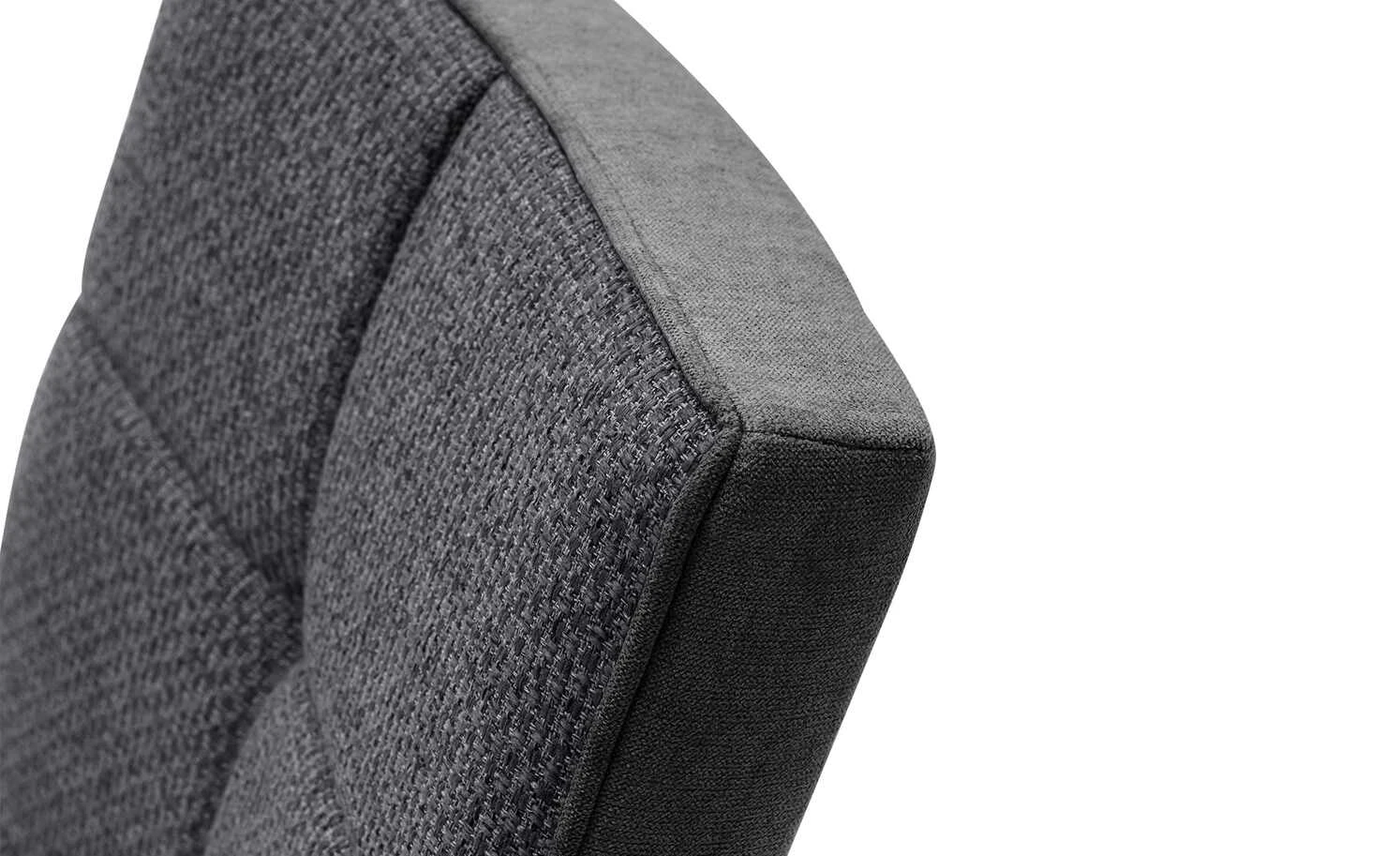 Woodford 2er Set Polsterstuhl Renaldo | Anthrazit Eiche geölt – Bild 5