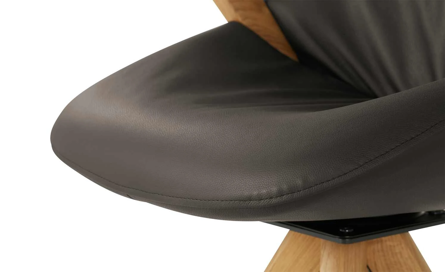 Wohnwert Armlehnstuhl Novum | Braun mit Elastic-Aktiv-Federung (gesundes Sitzen) – Bild 4