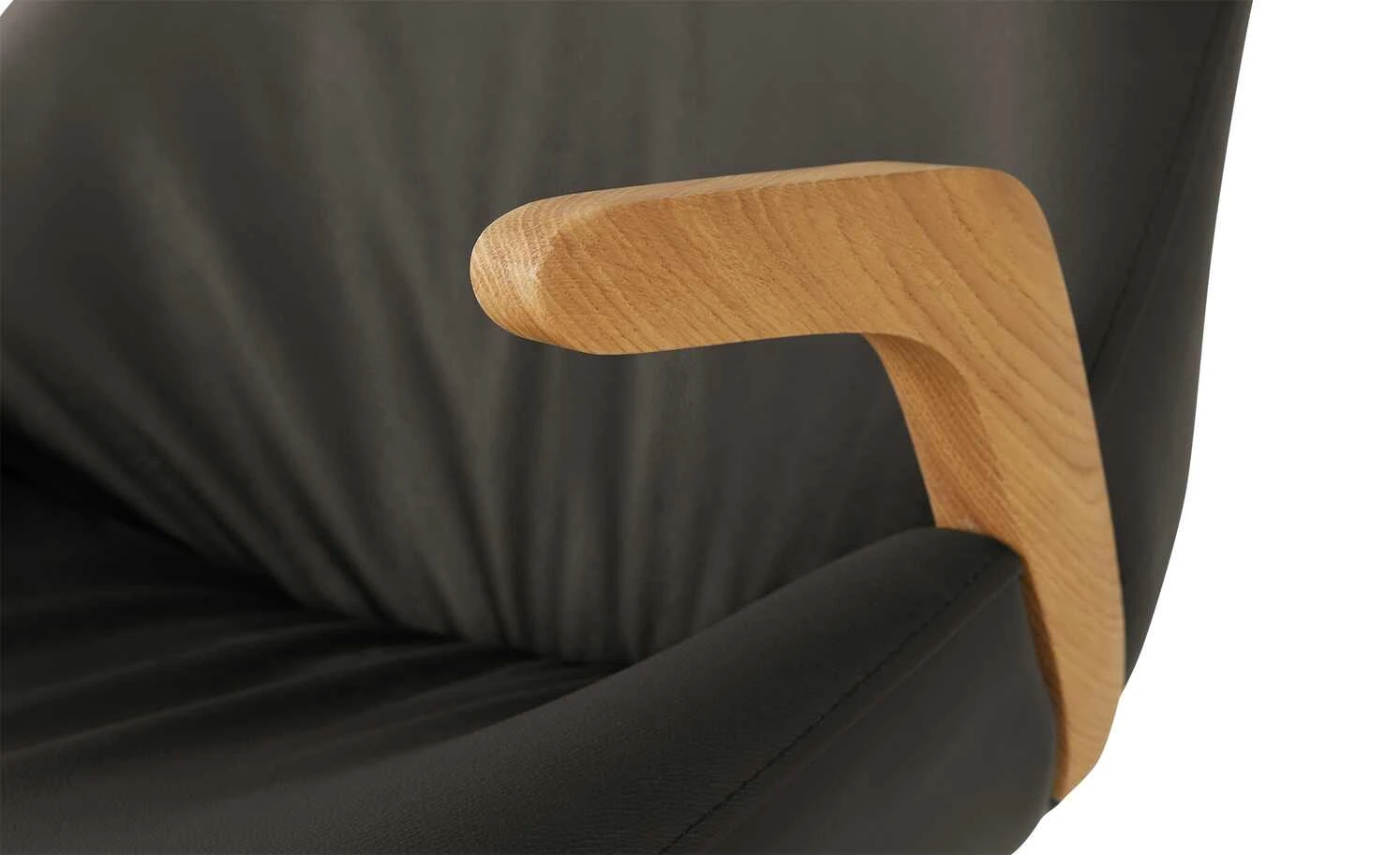 Wohnwert Armlehnstuhl Novum | Braun mit Elastic-Aktiv-Federung (gesundes Sitzen) – Bild 5