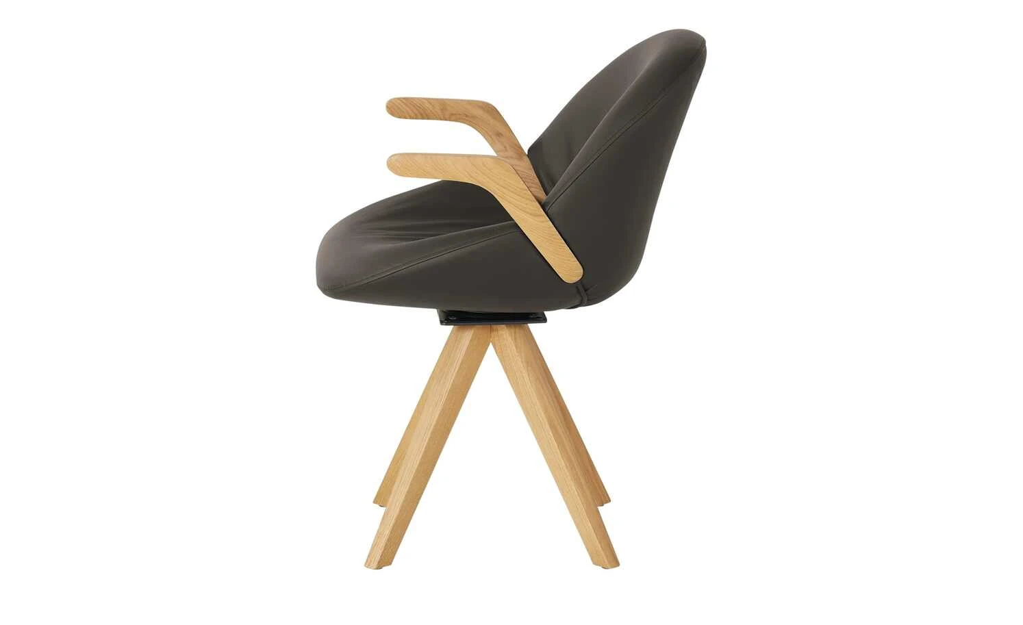 Wohnwert Armlehnstuhl Novum | Braun mit Elastic-Aktiv-Federung (gesundes Sitzen) – Bild 9