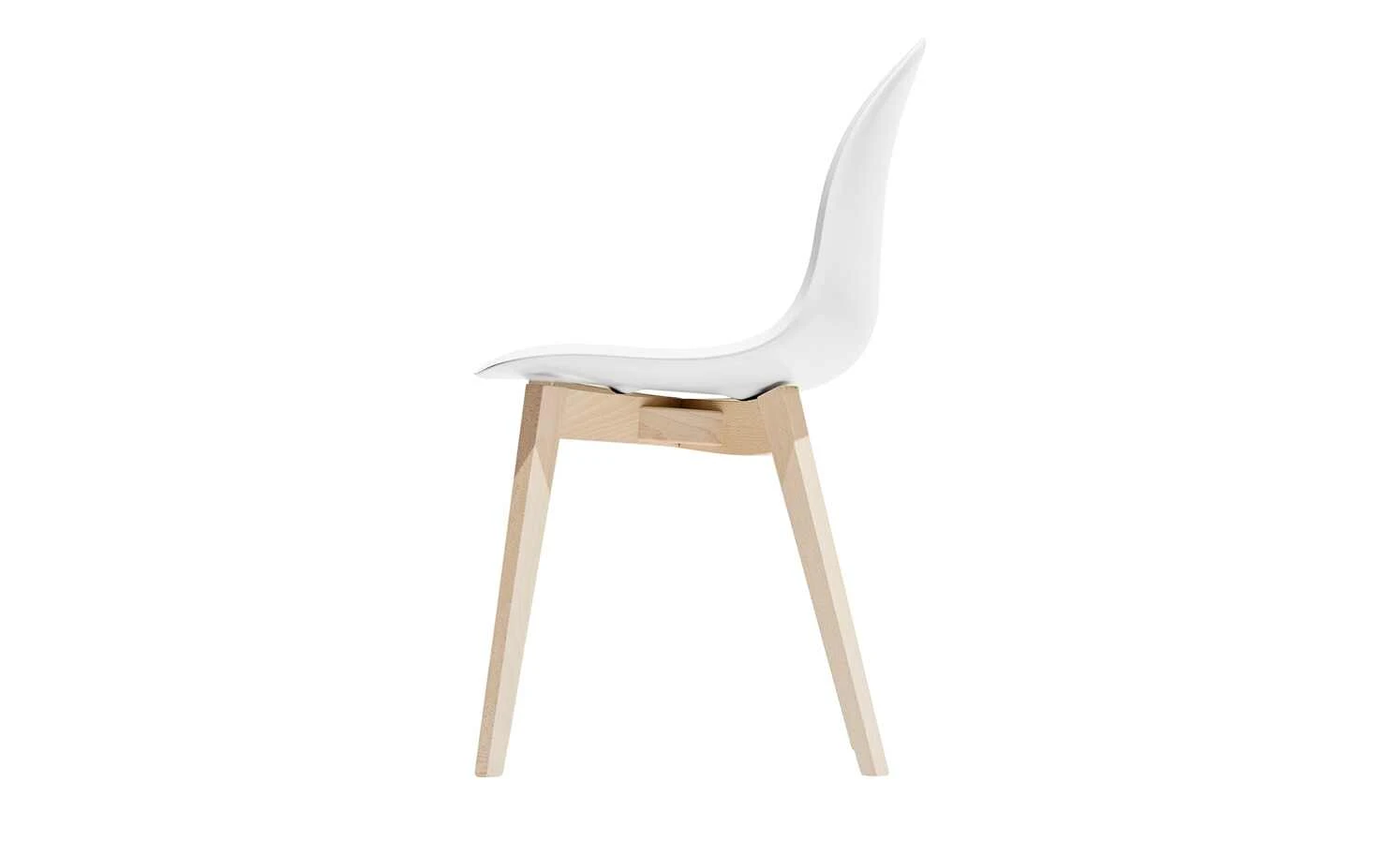 Connubia Schalenstuhl Academy | Schneeweiß – Bild 3