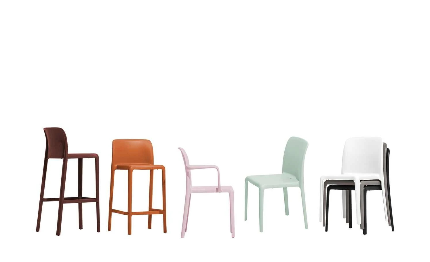 Connubia Stuhl stapelbar Bayo | Thymian (Hellgrün) Nein – Bild 2