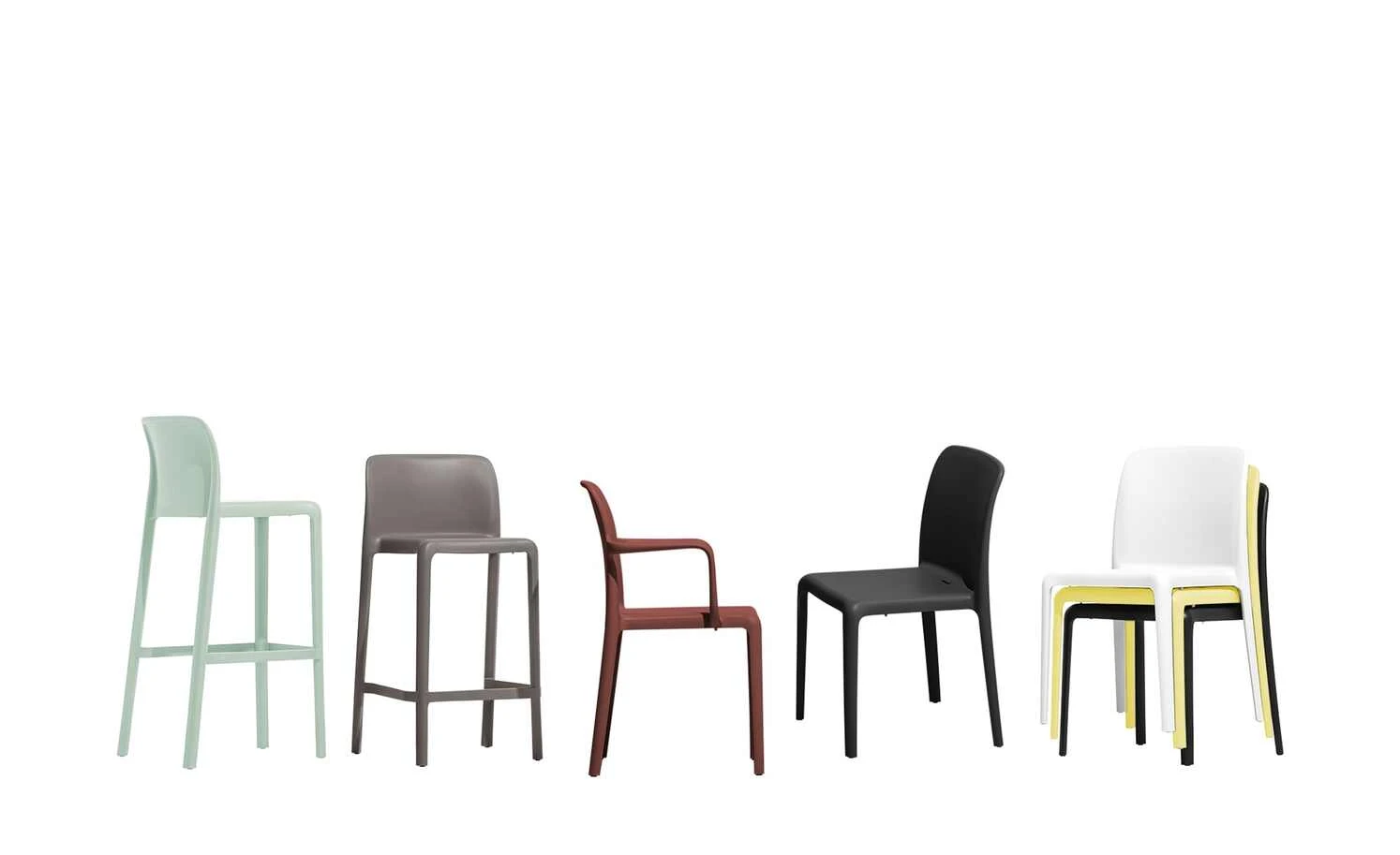 Connubia Stuhl stapelbar Bayo | Schwarz Nein – Bild 2