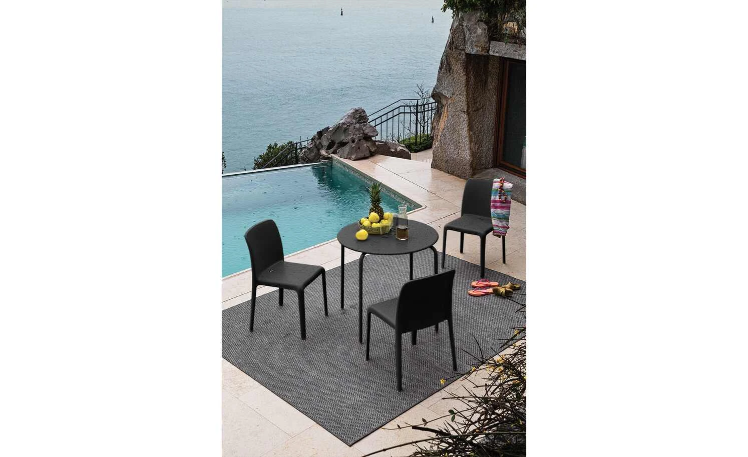 Connubia Stuhl stapelbar Bayo | Schwarz Nein – Bild 8