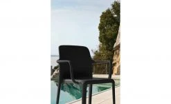 Connubia Stuhl stapelbar Bayo | Schwarz Ja